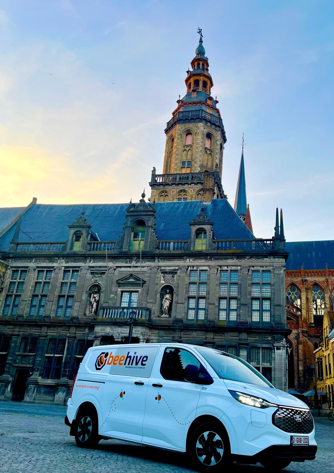 Schoonmaakdiensten Veurne Beehive Bestelwagen
